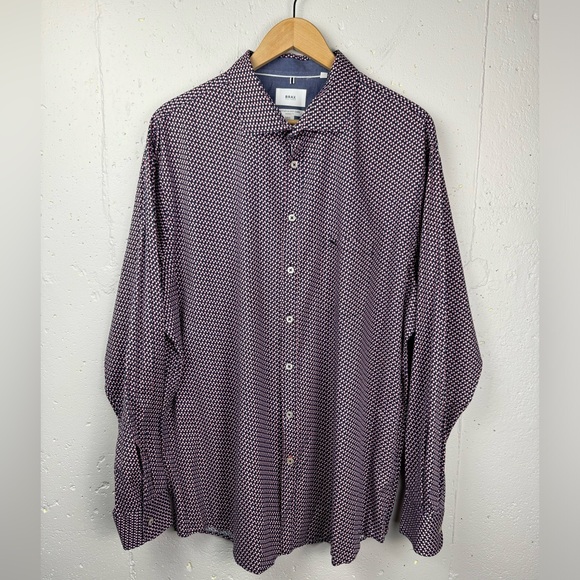 Brax Feel Good Men’s Hi-Flex & Easy Care Modern Fit Harold Style Button Down XXL - Picture 4 of 12